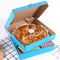CMYK Oluklu Ambalaj Kutusu 12 İnç Karton Yeniden Kullanılabilir Pizza Kutusu