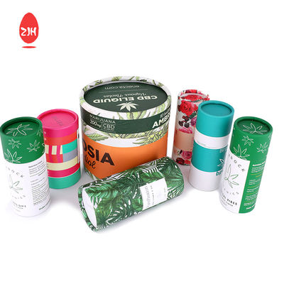 CMYK Deodorant Biyobozunur Silindir Tüp Kutusu Karton Ruj Tüpleri