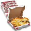 4c Ofset Baskı Pizza Saklama Kutusu 33 * 33cm Yeniden Kullanılabilir Ambalaj Kutuları Ambalaj Kutuları