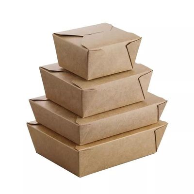 12.7cm Tek Kullanımlık Gıda Ambalaj Kapları Kabartma Fast Food Ambalaj Kutusu