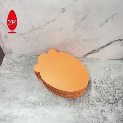 Yaratıcı Paskalya Yumurtası Şekilli Kağıt Hediye Paketleme Kutusu Kapağı ve Tabanı