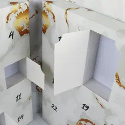 Gelin Damat Kağıt Hediye Paketleme Kutusu Özelleştirilmiş Mıknatıs/Düğme/Kravat Kapatma